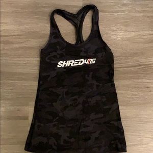 Lululemon cool racerback II nulu SHRED415 tank